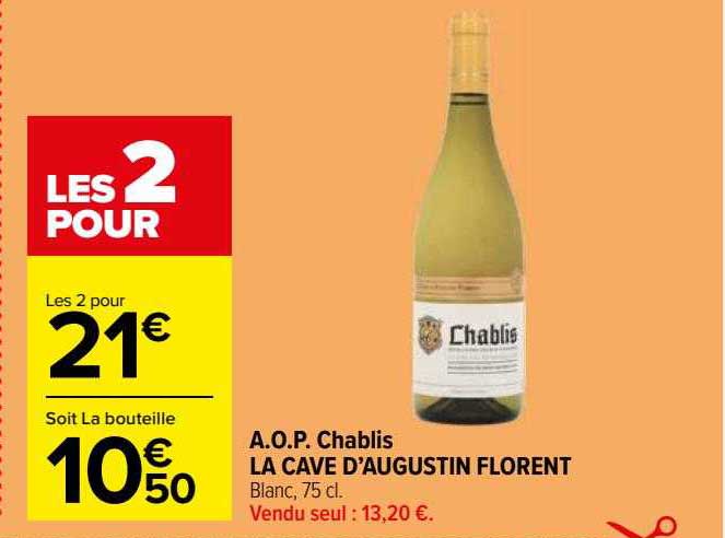 a.o.p. chablis la cave d'augustin florent