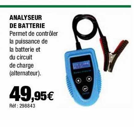 analyseur de batterie