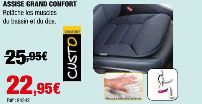 Assise Grand Confort