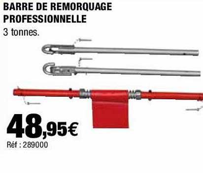 barre de remorquage professionnelle