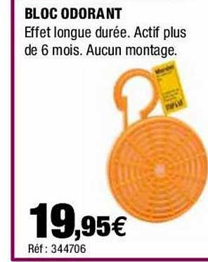bloc odorant