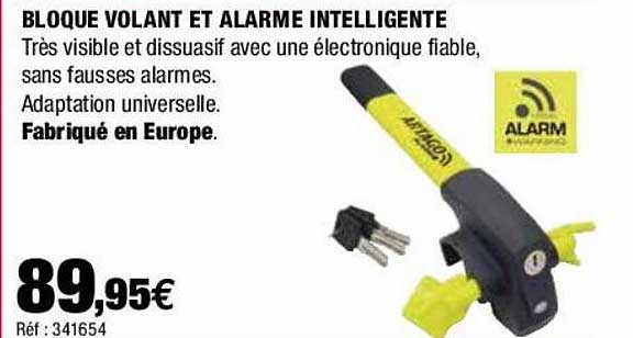 bloque volant et alarme intelligente