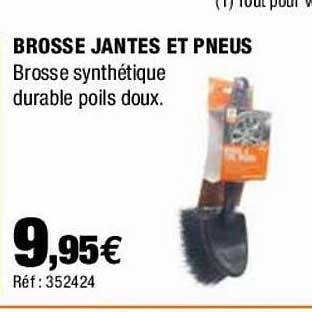 brosse jantes et pneus