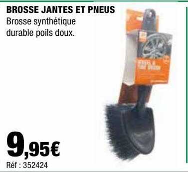 brosse jantes et pneus