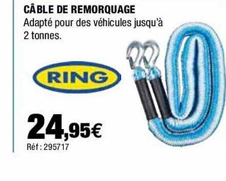 câble de remorquage ring