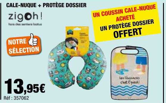 cale-nuque + protège dossier