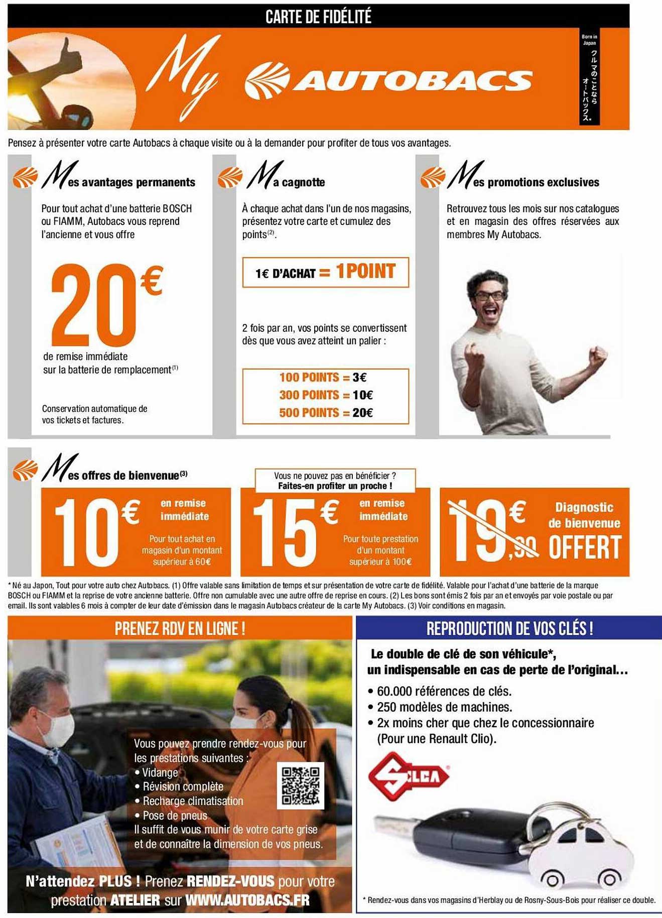 carte de fidélté autobacs