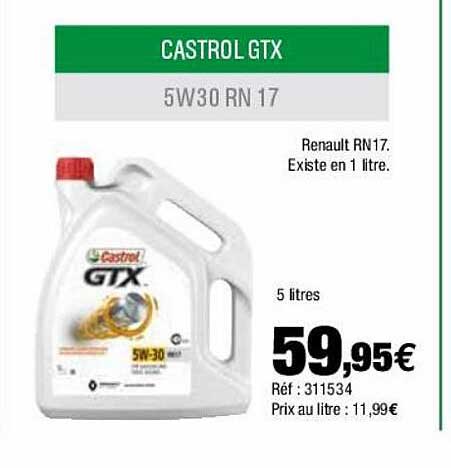 castrol gtx