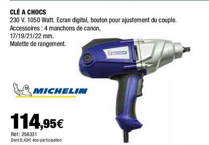 clé à chocs michelin