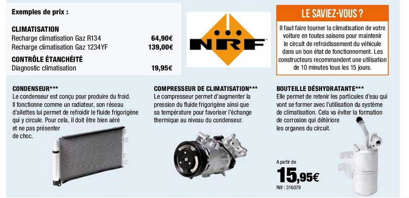 climatisation, contrôle étanchéité, condenseur, compresseur de climatisation, bouteille déshydratante