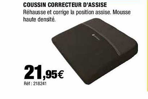 coussin correcteur d'assise