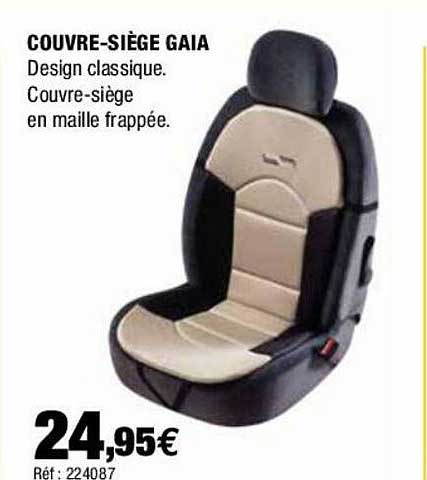 couvre-siège gaia