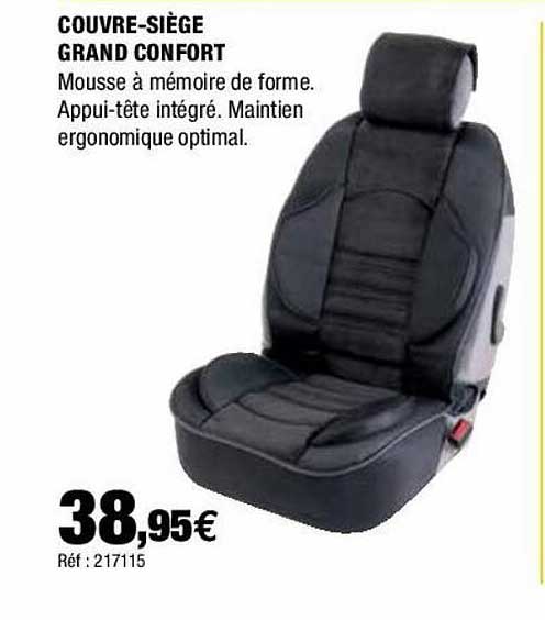 couvre-siège grand confort