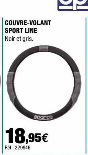 couvre-volant sport line sparco