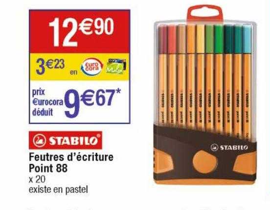 Feutres D'écriture Point 88