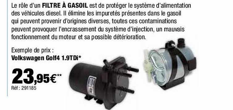 Filtre à Gasoil