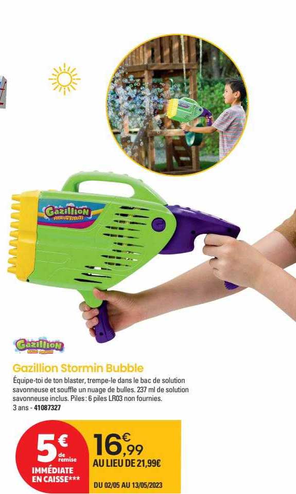 gazillion stormin bubble