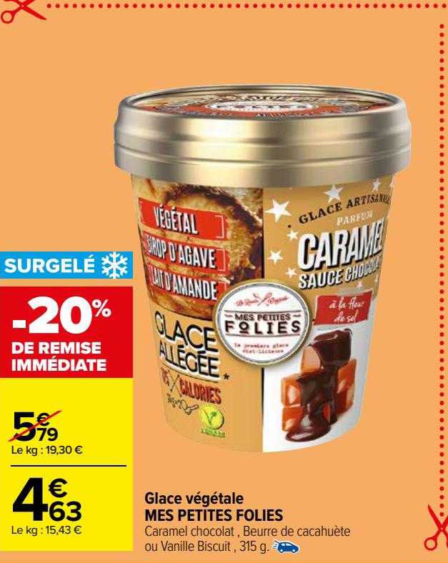 glace végétale mes petites folies