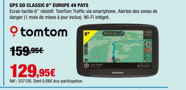 gsp go classic 6" europe 49 pays