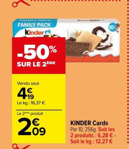 Kinder Cards