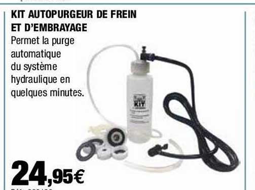 kit autopurgeur de frein et d'embrayage
