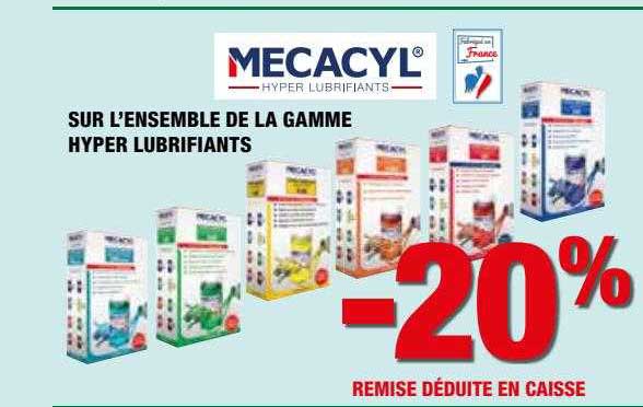 la gamme hyper lubrifiants mecacyl