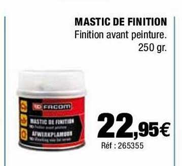 mastic de finition facom