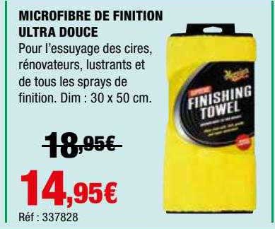 microfibre de finition ultra douce meguiars