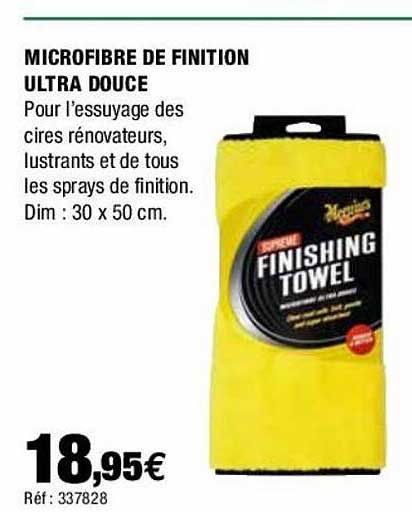 Microfibre De Finition Ultra Douce Meguiars