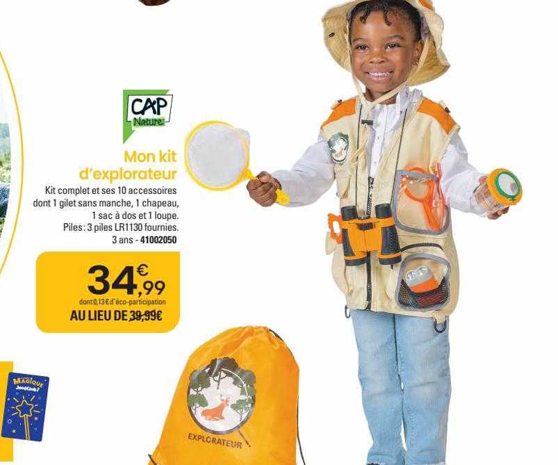 mon kit d'explorateur