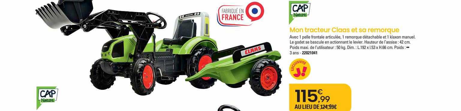 mon tracteur claas et sa remorque