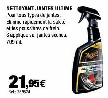 Nettoyant Jantes Ultime Meguiars