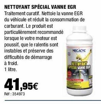 nettoyant spécial vanne egr mecacyl