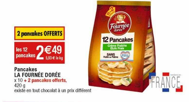 pancakes la fournée dorée