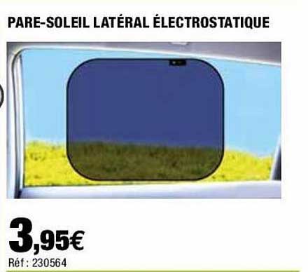 pare-soleil latéral électrostatique