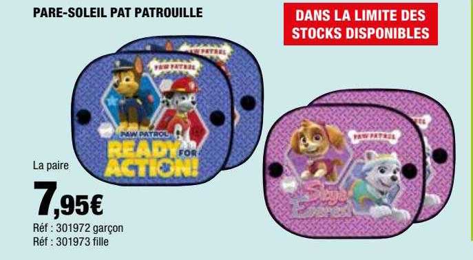 pare-soleil pat patrouille