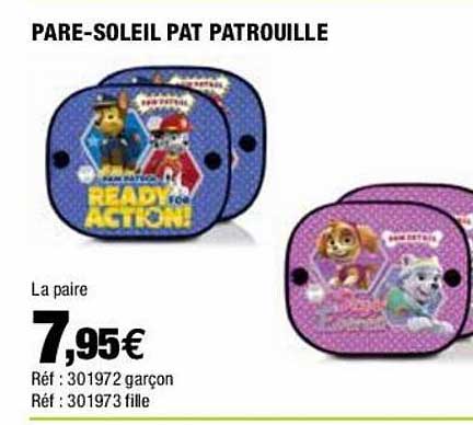 pare-soleil pat patrouille