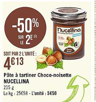 Pâte à Tartiner Choco-noisette Nucellina