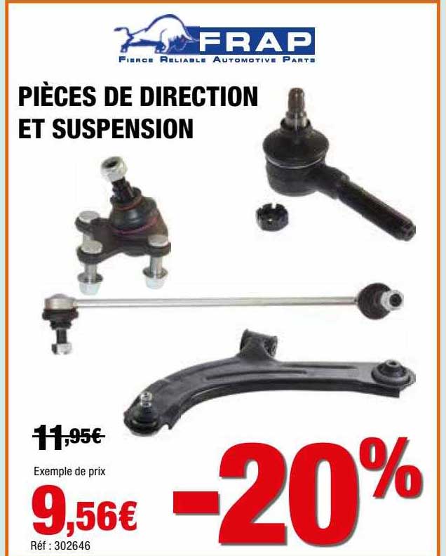 pièces de direction et suspension frap