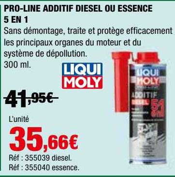 Pro-line Additif Diesel Ou Essence 5 En 1 Liquimoly