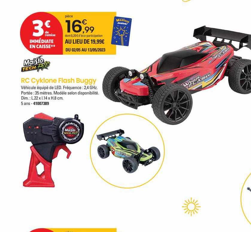 rc cyklone flash buggy