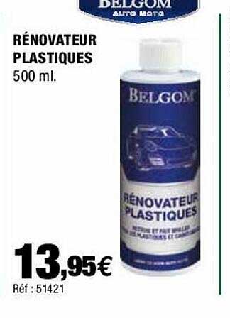 rénovateur plastiques belgom