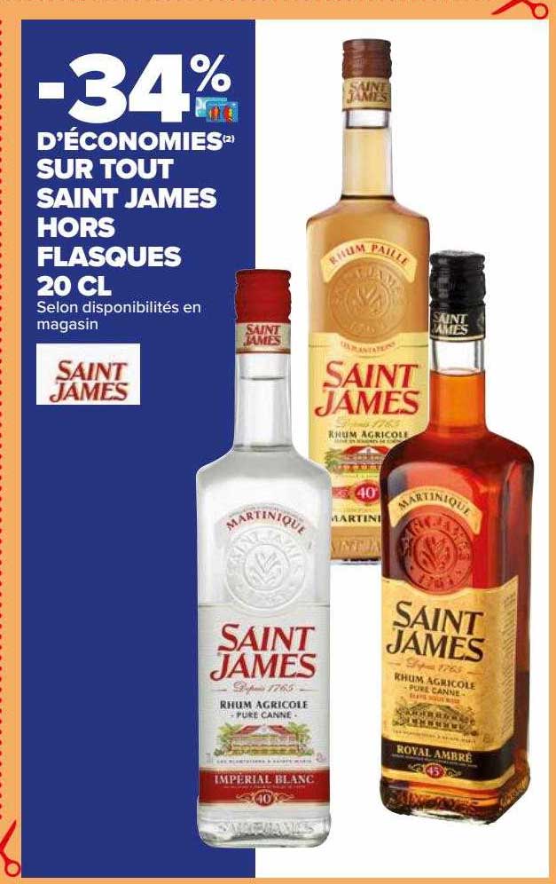 saint james hors flasques 20 cl