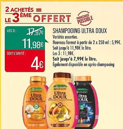 Shampooing Ultra Doux