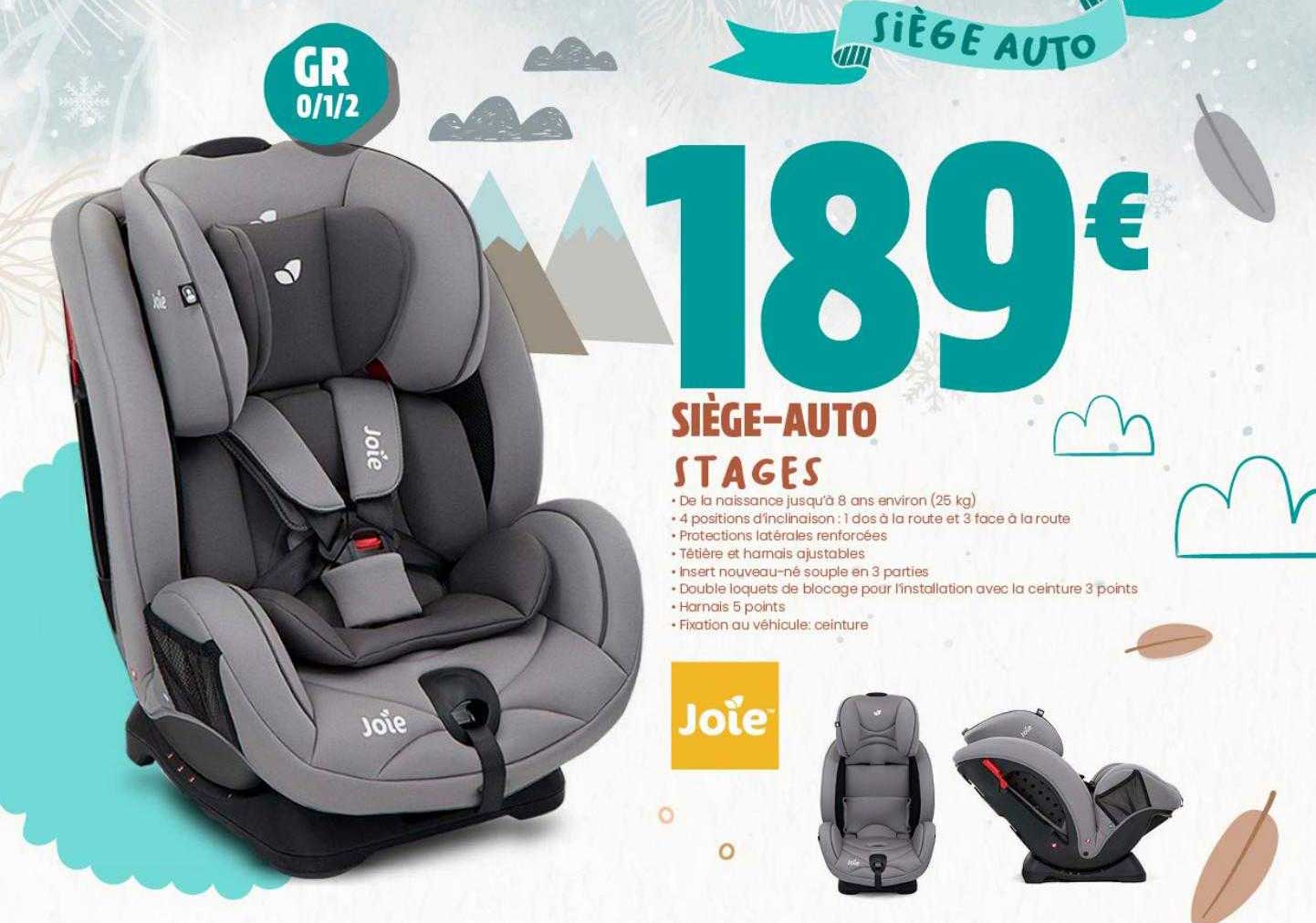 siège-auto stages