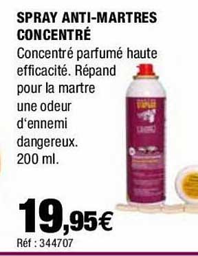 spray anti-martres concentré