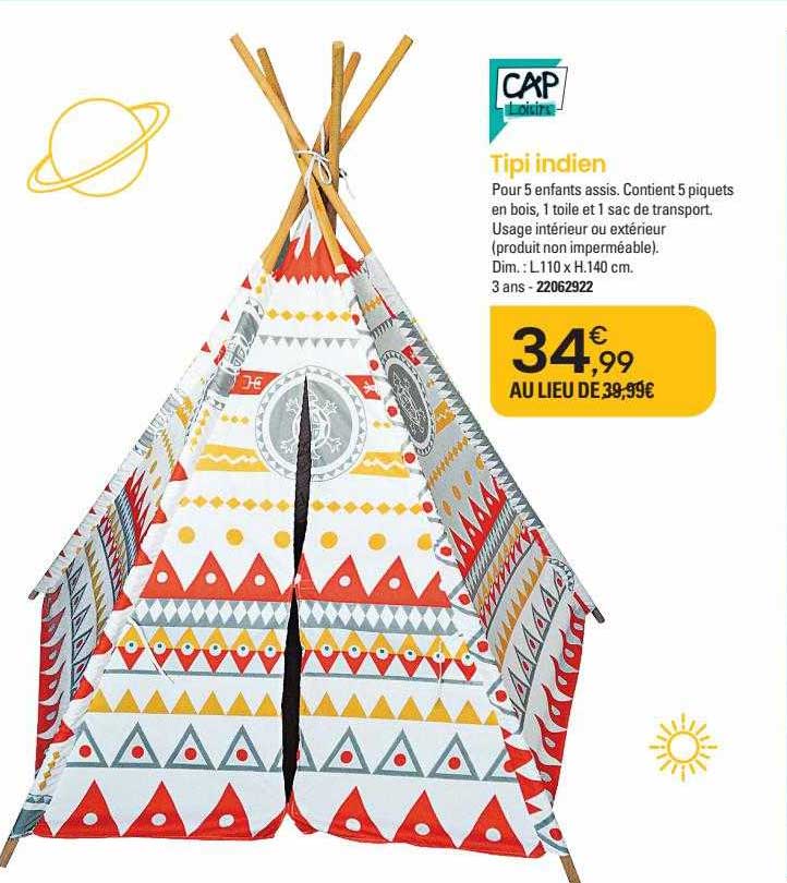 Tipi Indien Cap Loisirs