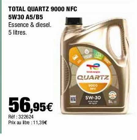 total quartz 9000 nfc 5w30 A5-b5