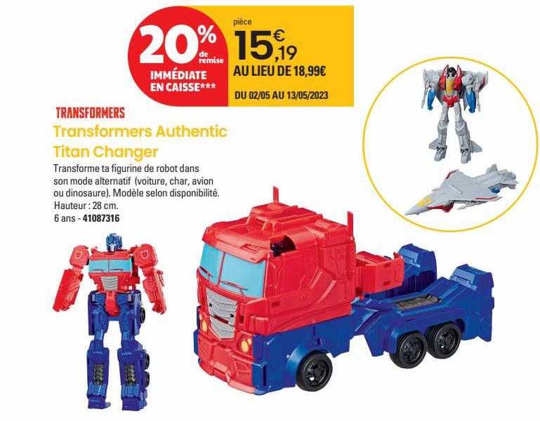 transformers authentic titan changer
