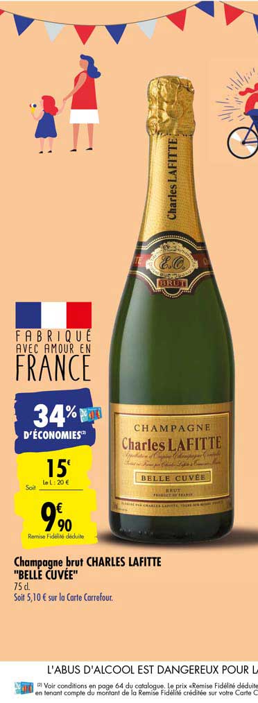 champagne brut charles lafitte belle cuvée